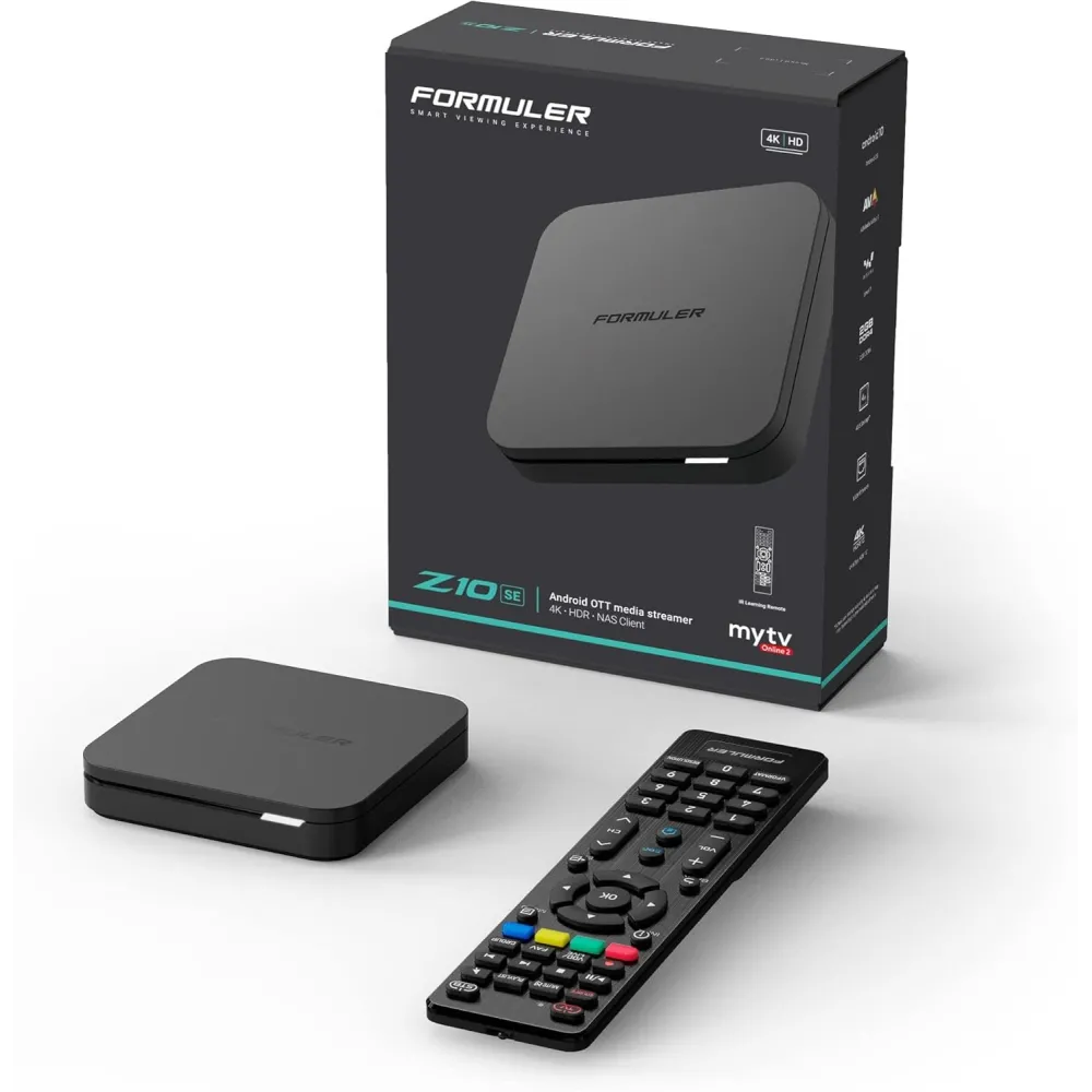 Formuler Z10 SE - 4K Android OTT Box with Infrared Remote